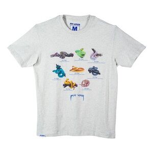12. Pit Viper • NWT $55 Snake Expert Tee Gray Graphic T-Shirt with Snake ptp 25”